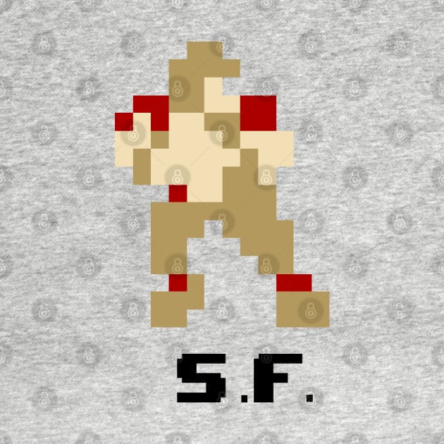 8-Bit Quarterback - San Francisco by The Pixel League